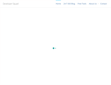 Tablet Screenshot of developersquad.com